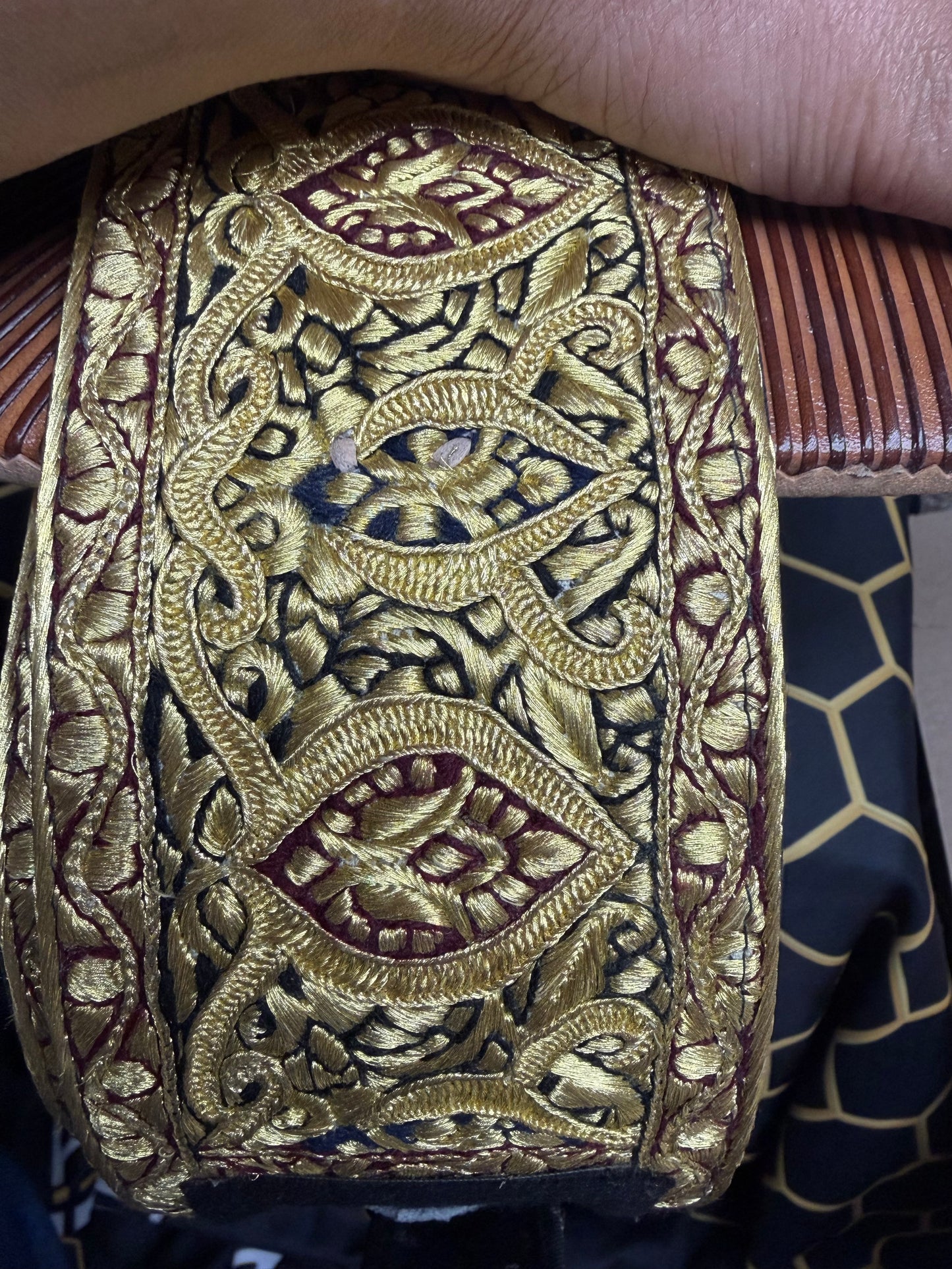 جنبية يمني حزام شغل يد سيم فرنسي