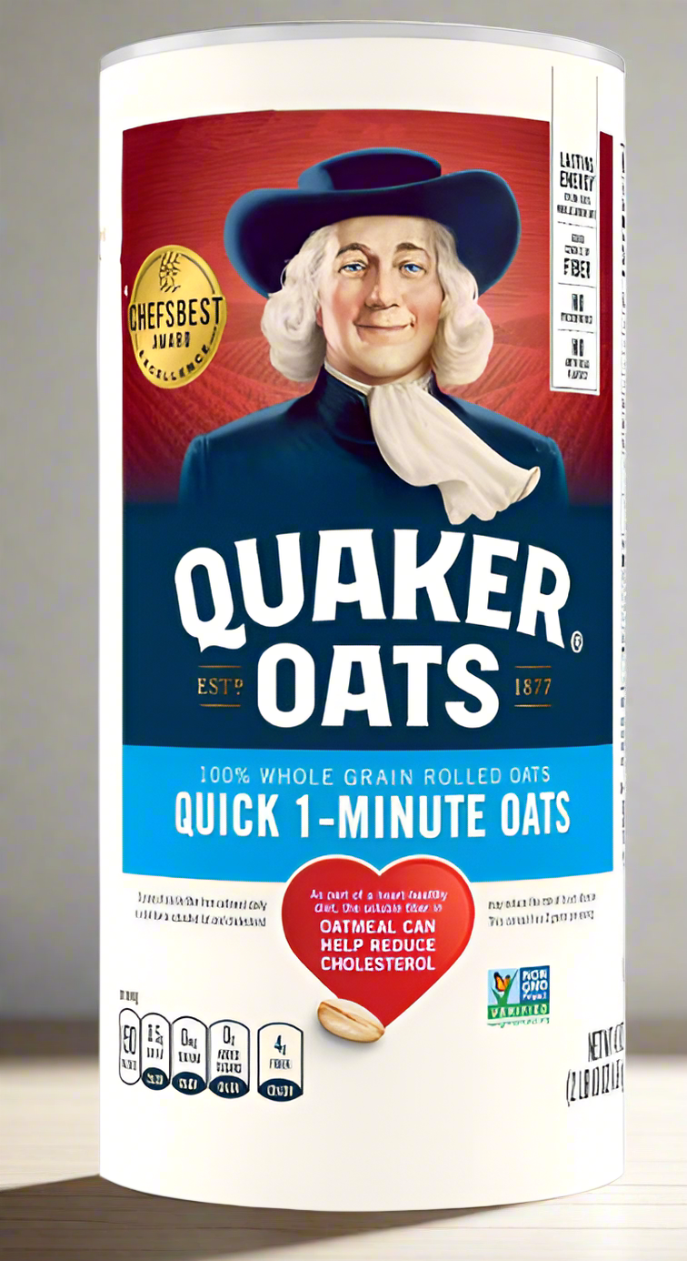 Quaker Whole Grain Quick 1-Minute Oats - 18 oz
