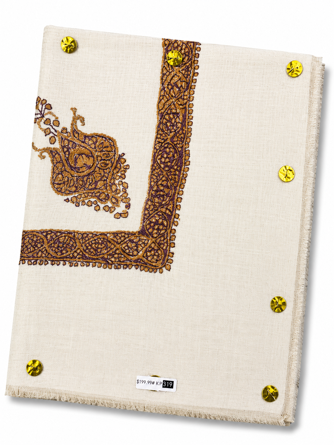 شال صوف كشميري باشمينا درجه اولى premium quality Kashmiri shawl pashmina