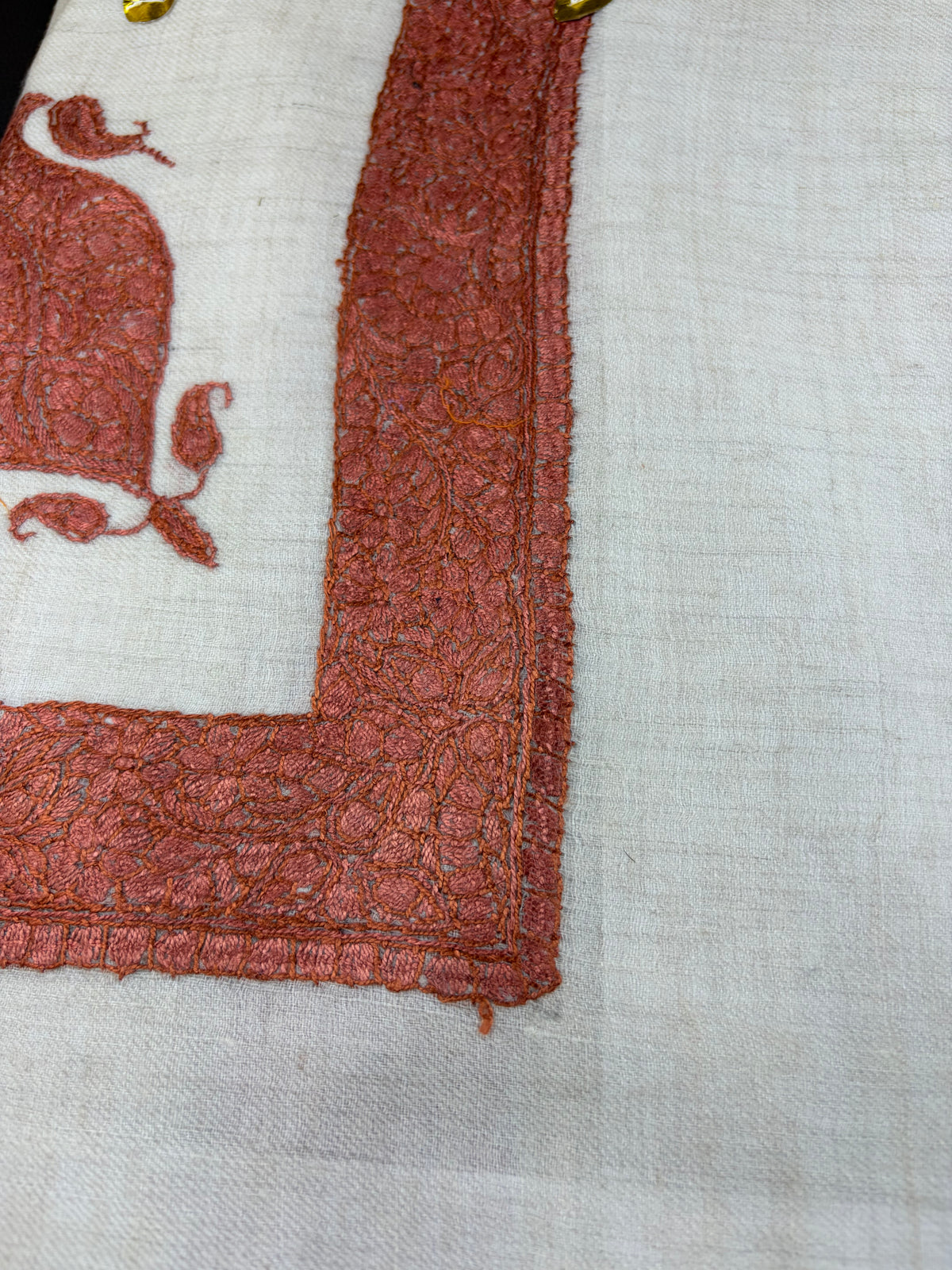 شال صوف كشميري باشمينا درجه اولى premium quality Kashmiri shawl pashmina