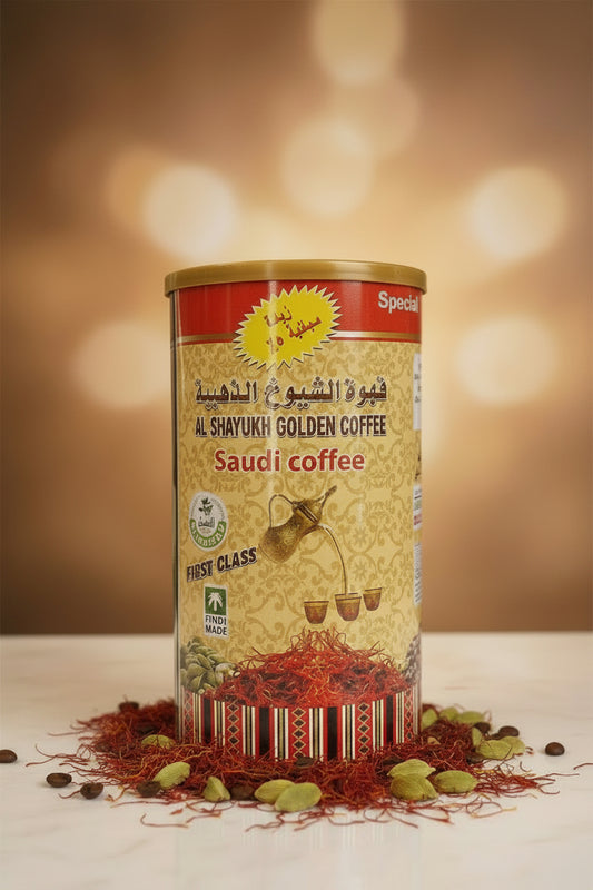 Al Shayukh Golden coffee قهوة الشيوخ الذهبية