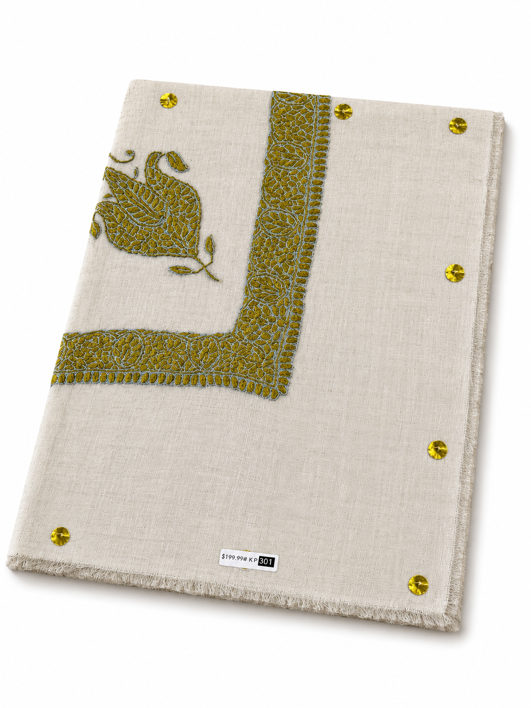 شال صوف كشميري باشمينا درجه اولى premium quality Kashmiri shawl pashmina