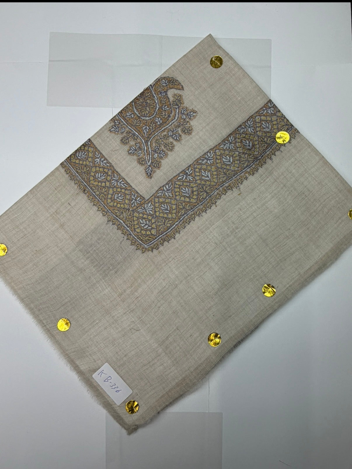 شال صوف كشميري باشمينا درجه اولى premium quality Kashmiri shawl pashmina