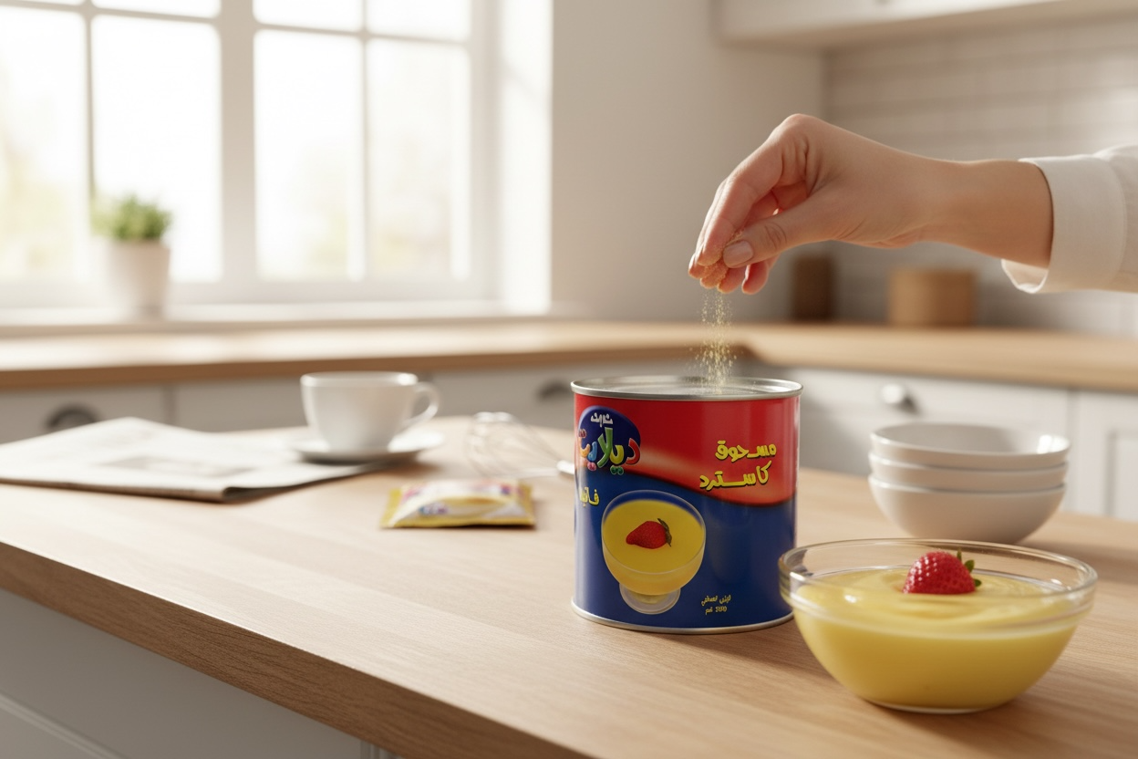 ‏مسحوق كاسترد نون