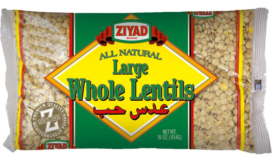 Large Green Whole Lentils 16oz